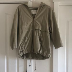 Super cute tan zip-up jacket from Towne by London Fog